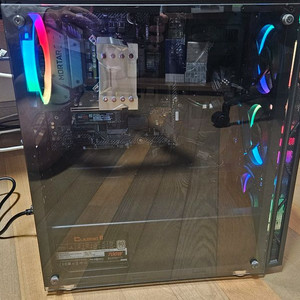 데스크탑 반본체 (9600k + b365m + 16gb
