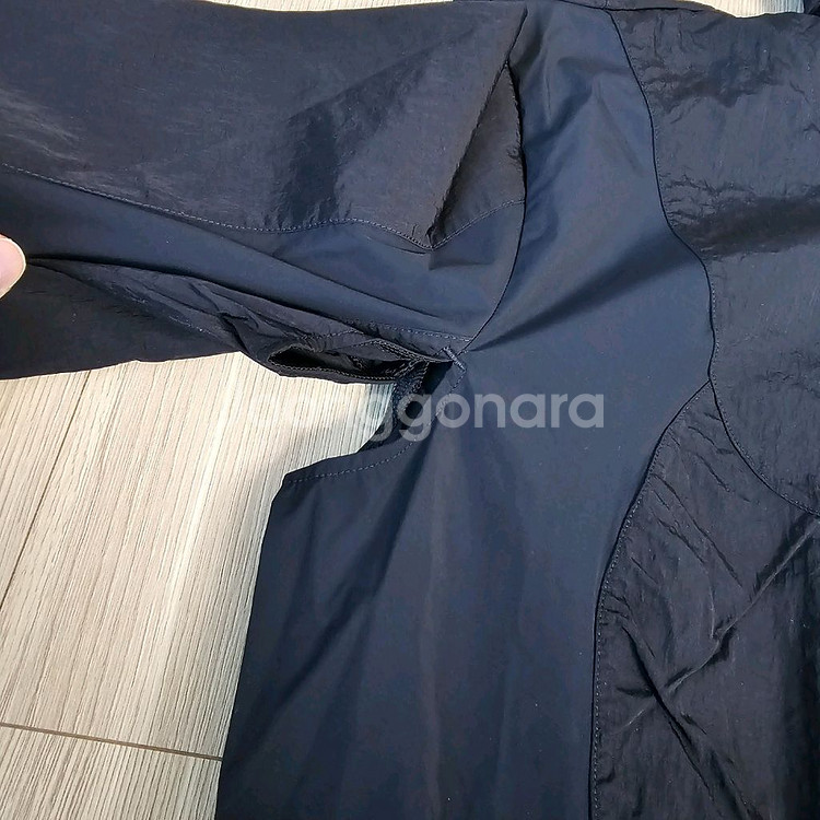 리복 바람막이 패널 후드 러닝 자켓 US XS 체감M--4