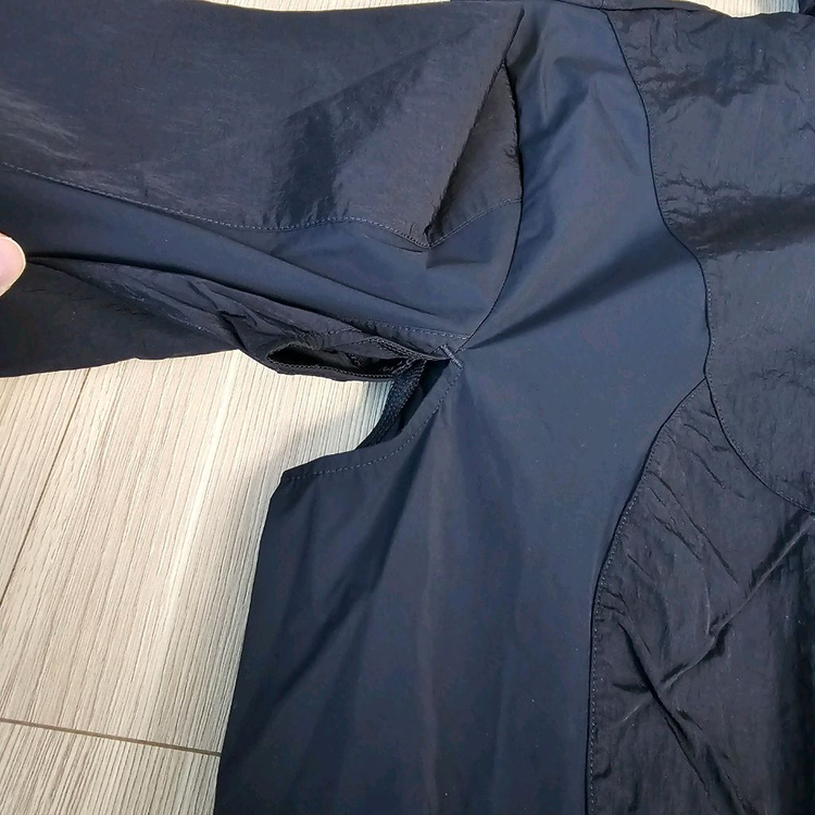 리복 바람막이 패널 후드 러닝 자켓 US XS 체감M--4