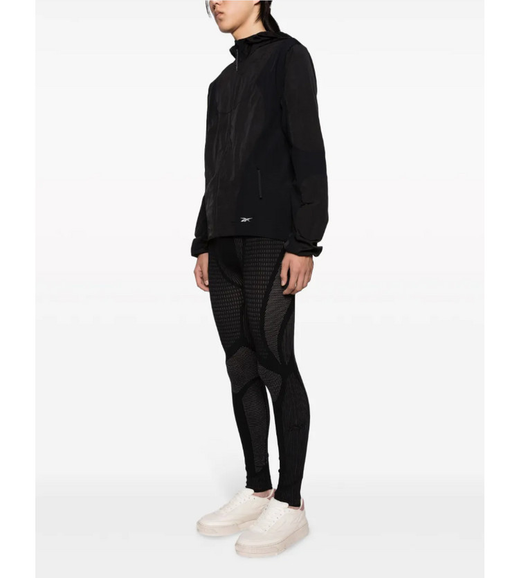 리복 바람막이 패널 후드 러닝 자켓 US XS 체감M--9