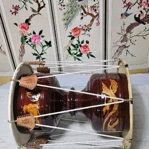 대형 호학 상감 장구(1자9치)