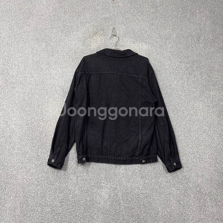 파르티멘토 블랙 빈티지 데님 자켓 L--1