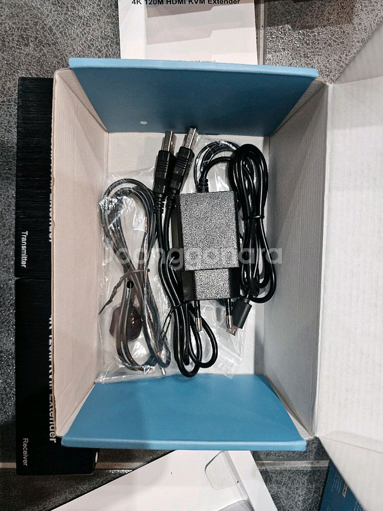 4K HDMI KVM Extender 익스텐더 랜케이블--2