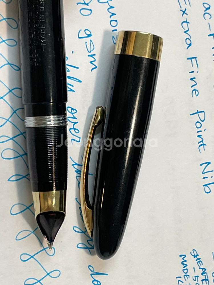 쉐퍼 만년필 애드미럴 버큠 필러 14K XF닙--6