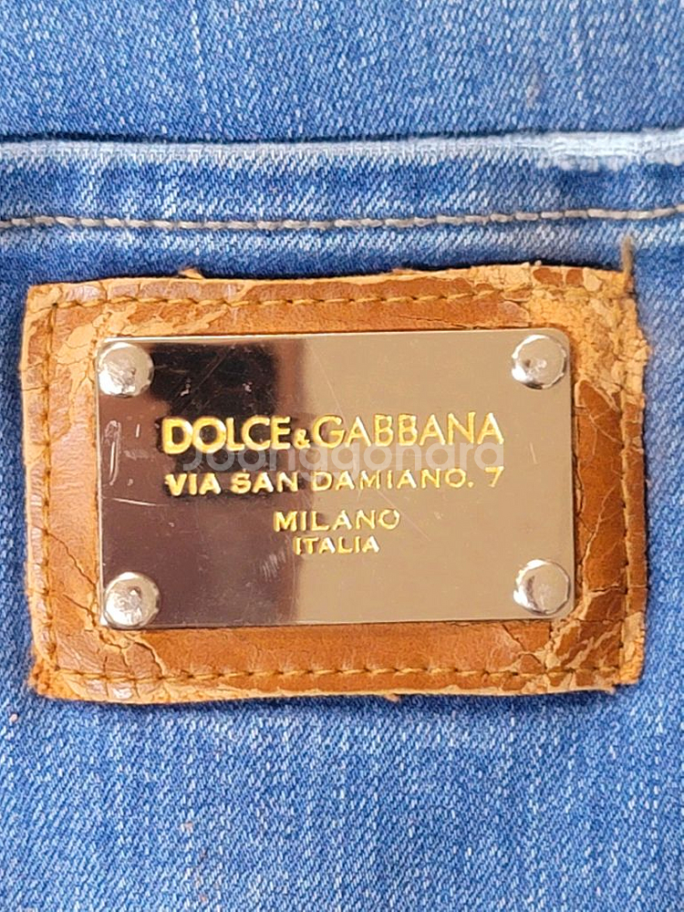 DOLCE & GABBANA 돌체앤가바나 중청워싱--5