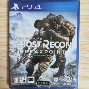PS4 고스트리콘 브레이크포인트 미개봉