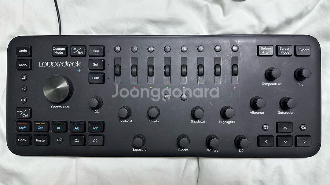 루프덱 플러스 Loupedeck+ 사진 보정 콘솔--0