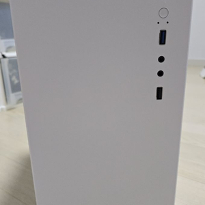 화이트 조립 PC 본체 (N100, 램 16GB, SS