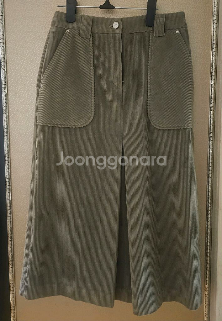 모한 여성 골덴 스커트 (새상품)--0