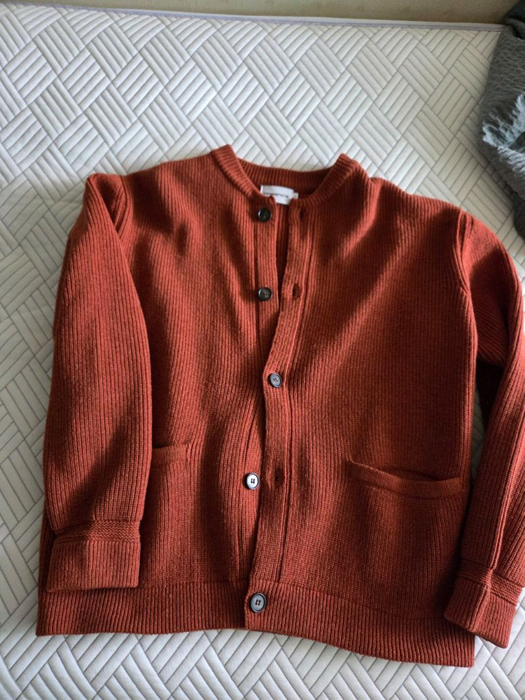 에스피오나지 가디건 오렌지 L사이즈--2