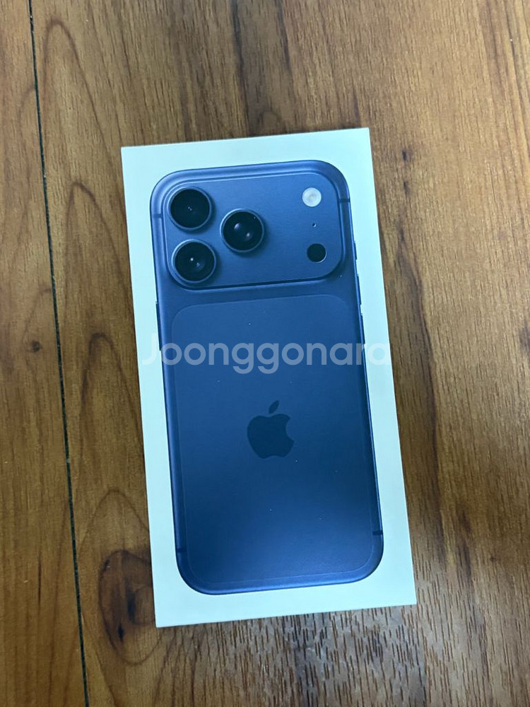 아이폰17 프로 256gb 딥블루 자급제 미개봉--0