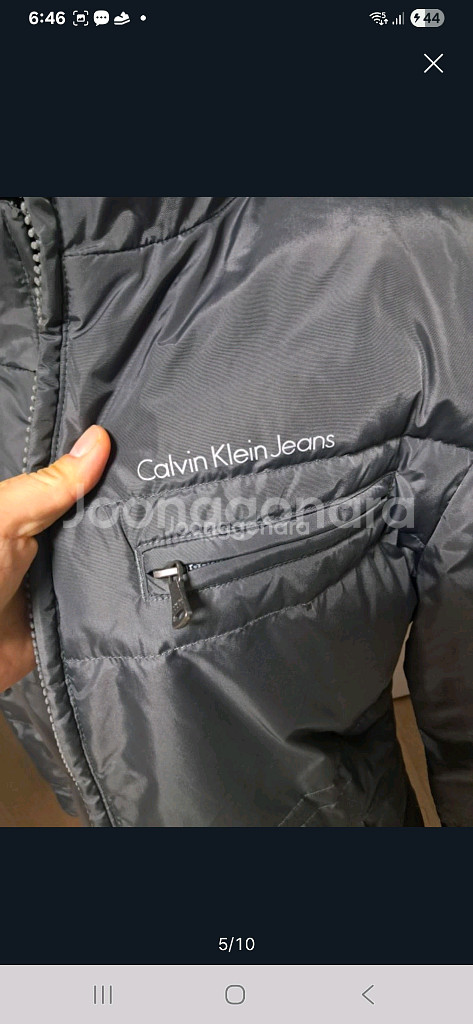 캘빈클라인 다운패딩 덕다운 100(L사이즈)상태최상--4