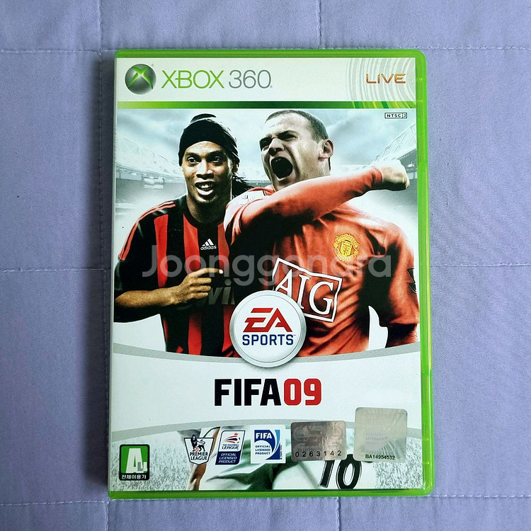 XBOX360 피파2009 한글정발--0