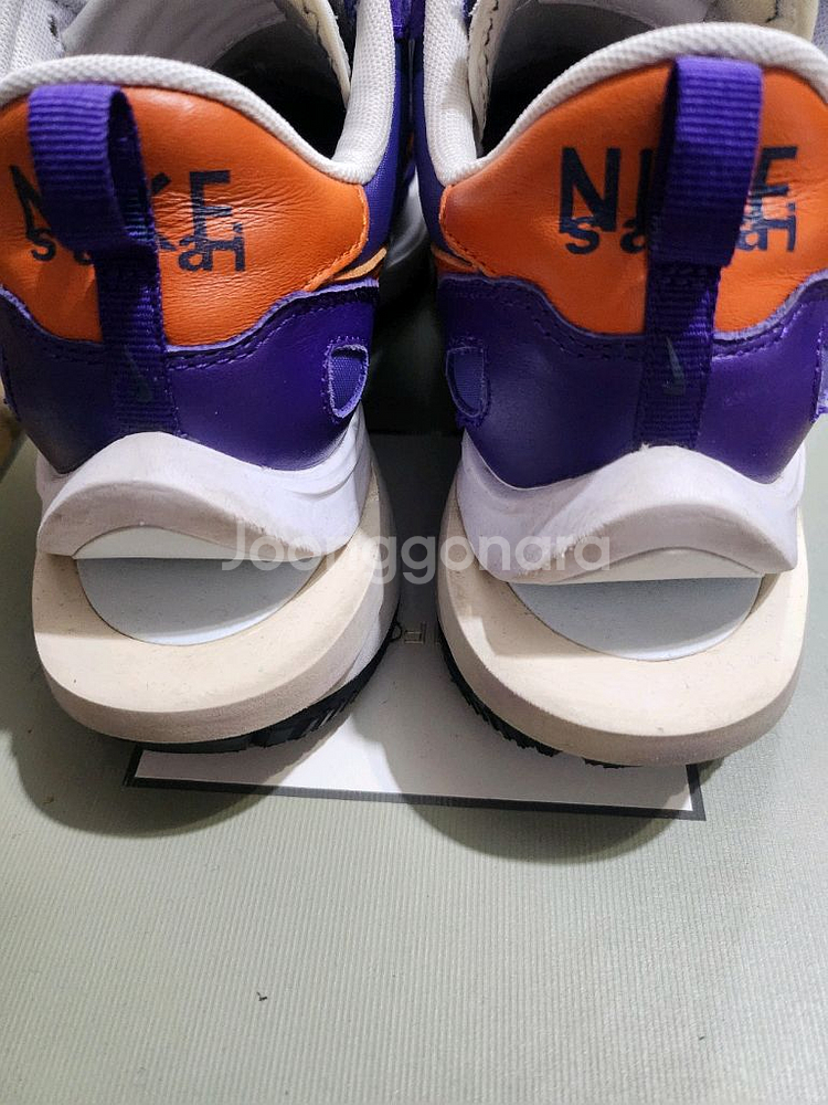 6회착 나이키 사카이 베이퍼와플 다크 아이리스 255--2