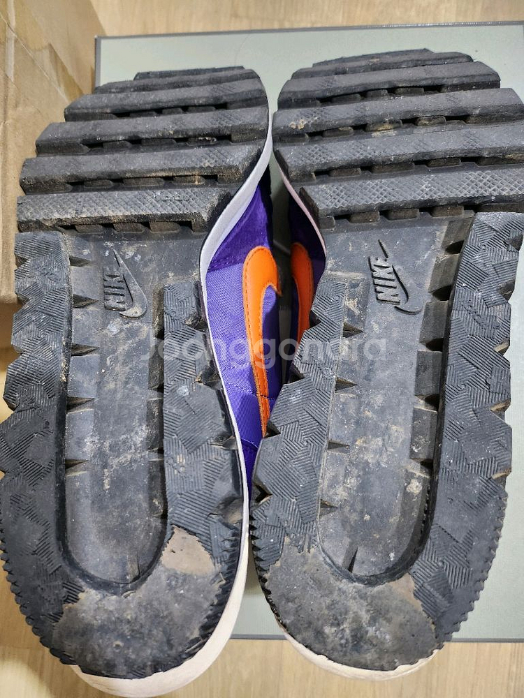 6회착 나이키 사카이 베이퍼와플 다크 아이리스 255--3