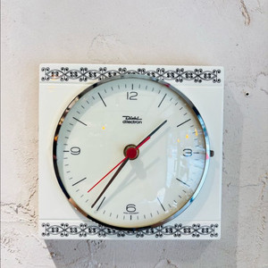 독일 Diehl 빈티지 세라믹 벽시계 #2