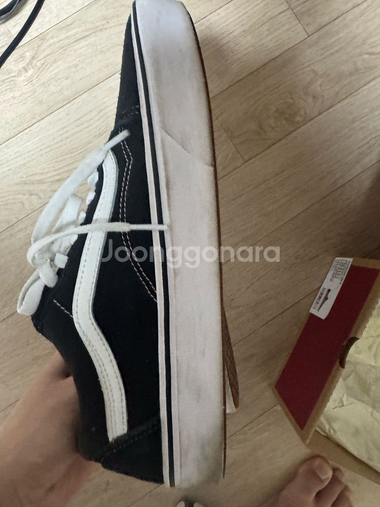 반스 컴파쿠시 올드스쿨 285사이즈--5