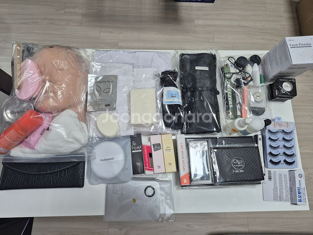 메이크업 자격증 실기 재료 풀세트(가격 내림)--0