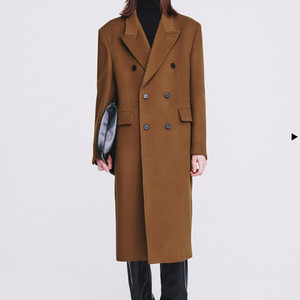 토니웩 23FW 다크카멜 코트 L 판매 이미지