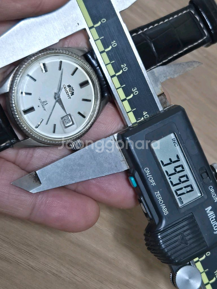 빈티지 오리엔트 스타 21석 수동시계--7