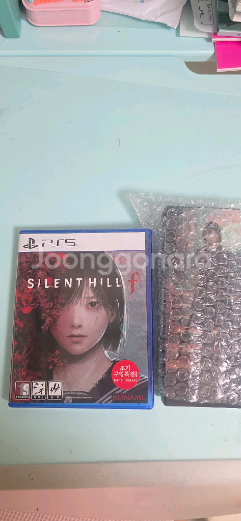 ps5 사일런트힐f 개봉품 코드미사용 볼펜포함 팔아요--0
