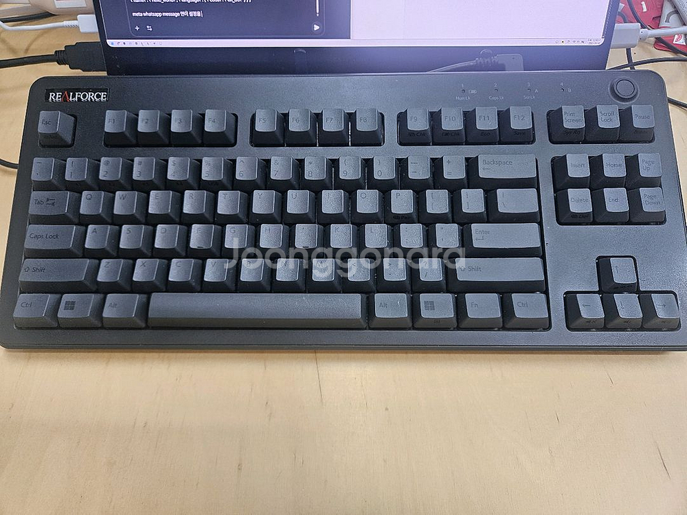 리얼포스 블랙 R3 키보드 45g--0