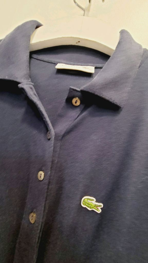 라코스테 카라 원피스--1