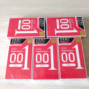 오카모토 001 스탠더드 3개입 5박스(15개)