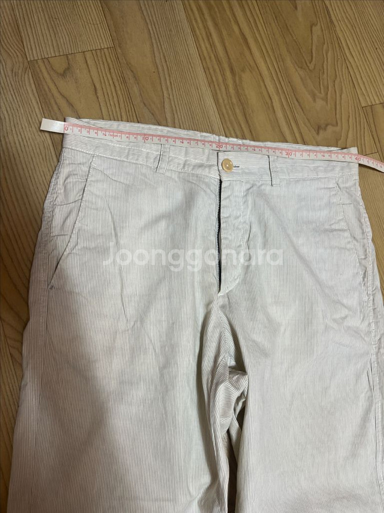 빈폴 면60+린넨40 와이드 팬츠 30--1