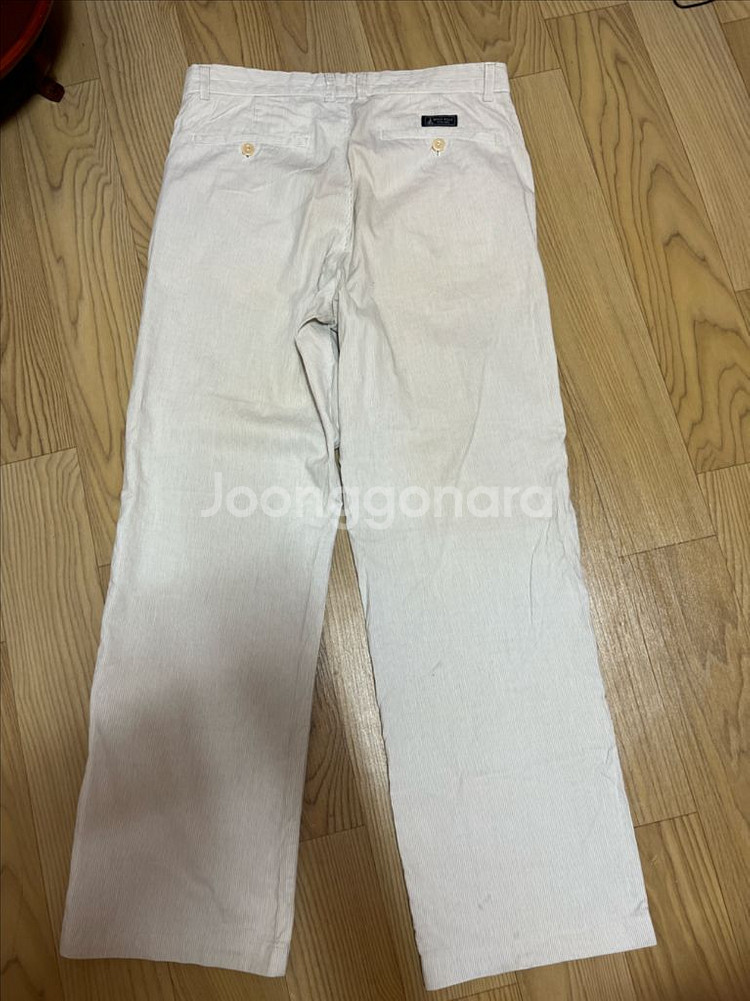 빈폴 면60+린넨40 와이드 팬츠 30--6
