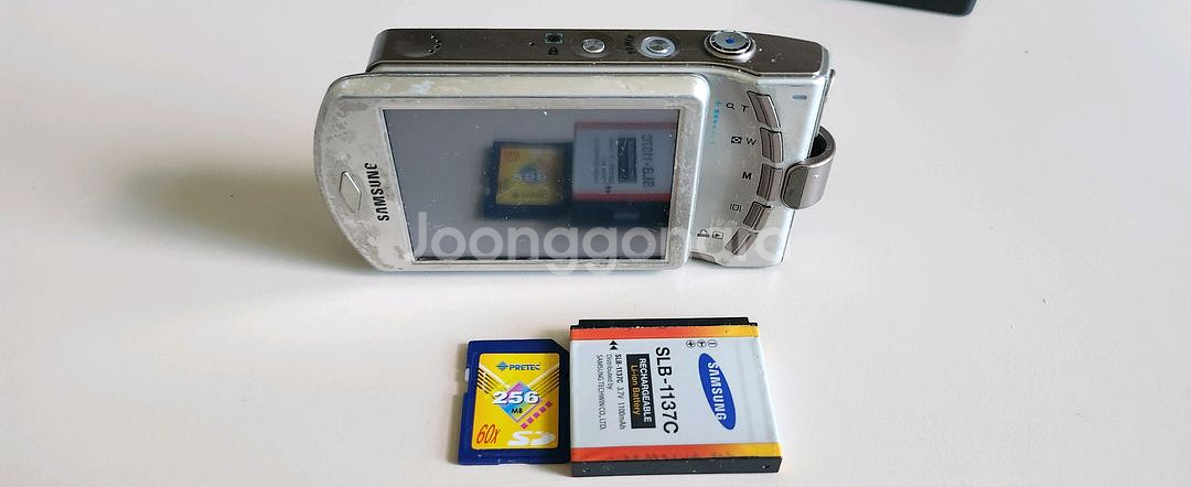 SAMSUNG VLUU i7 빈티지 디지털카메라(하자)--7