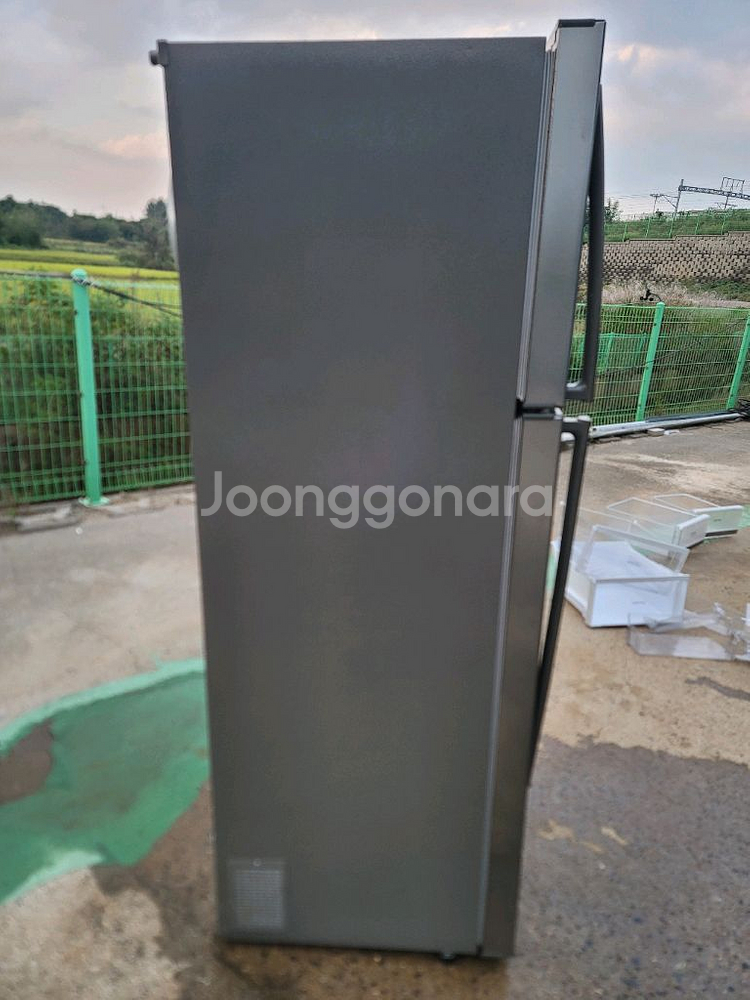 무료배송설치 2021년제조 LG 507L냉장고 세척완료--5