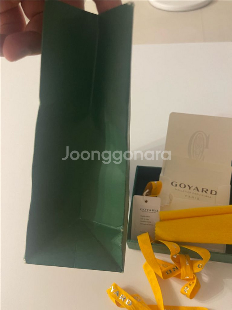 고야드인서트카드지갑 구성품 판매--2