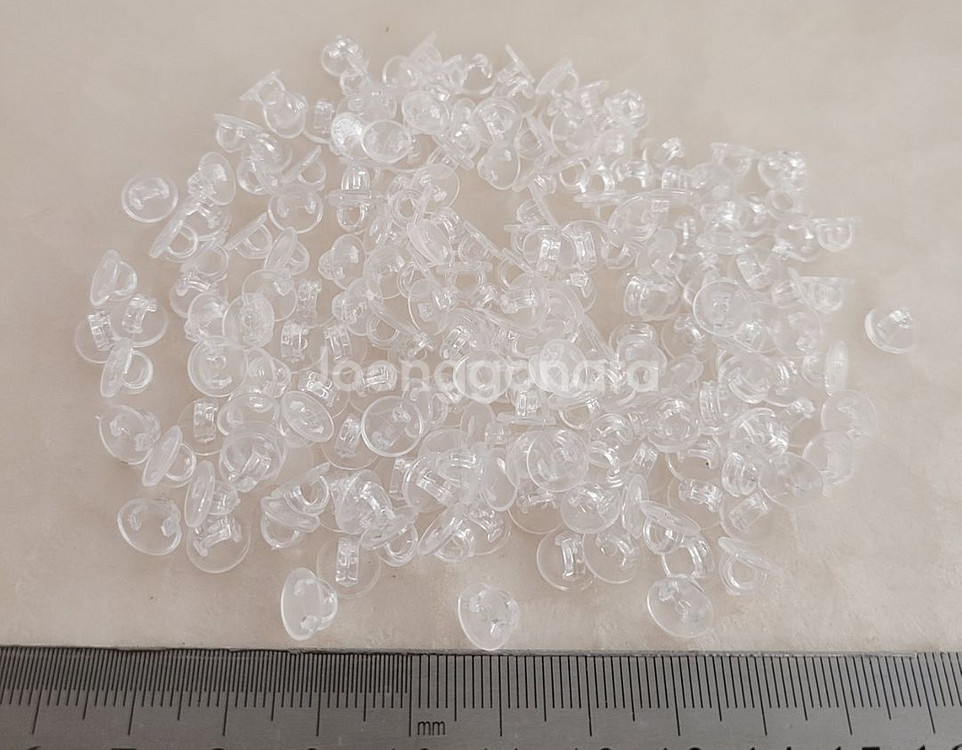 고정판 투명 7미리 200개 일괄--0