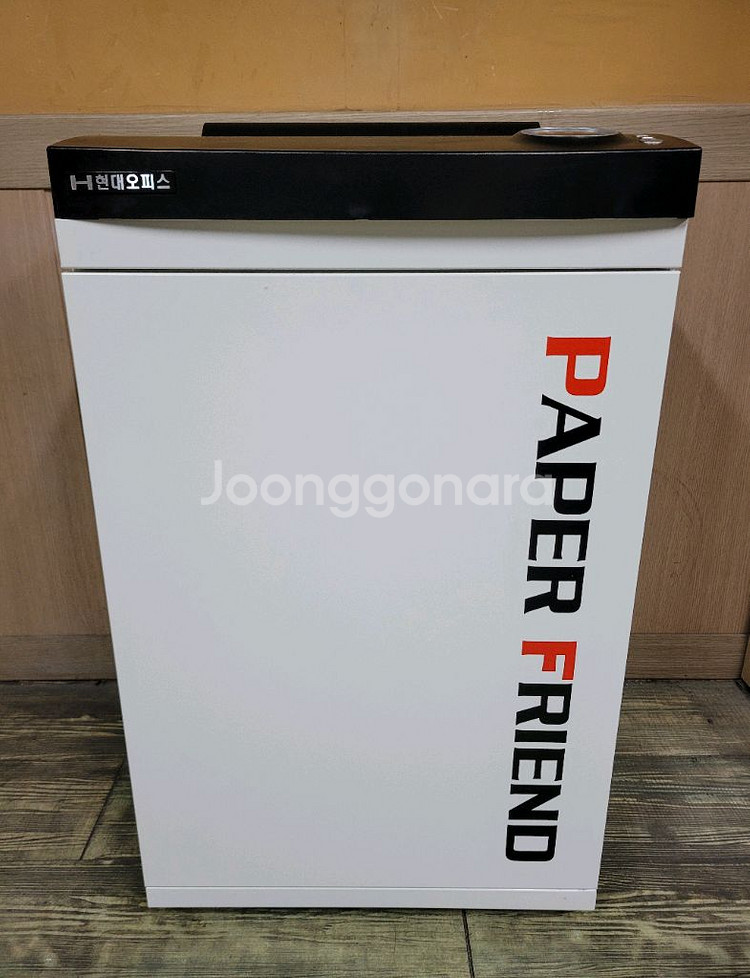 현대오피스 세단기 파쇄기 대용량75L 신품수준 팝니다--0
