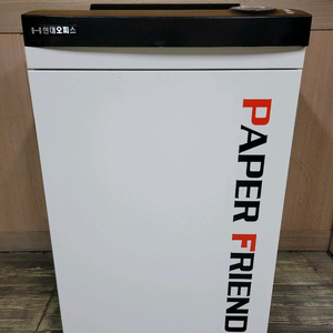현대오피스 세단기 파쇄기 대용량75L 신품수준 팝니다