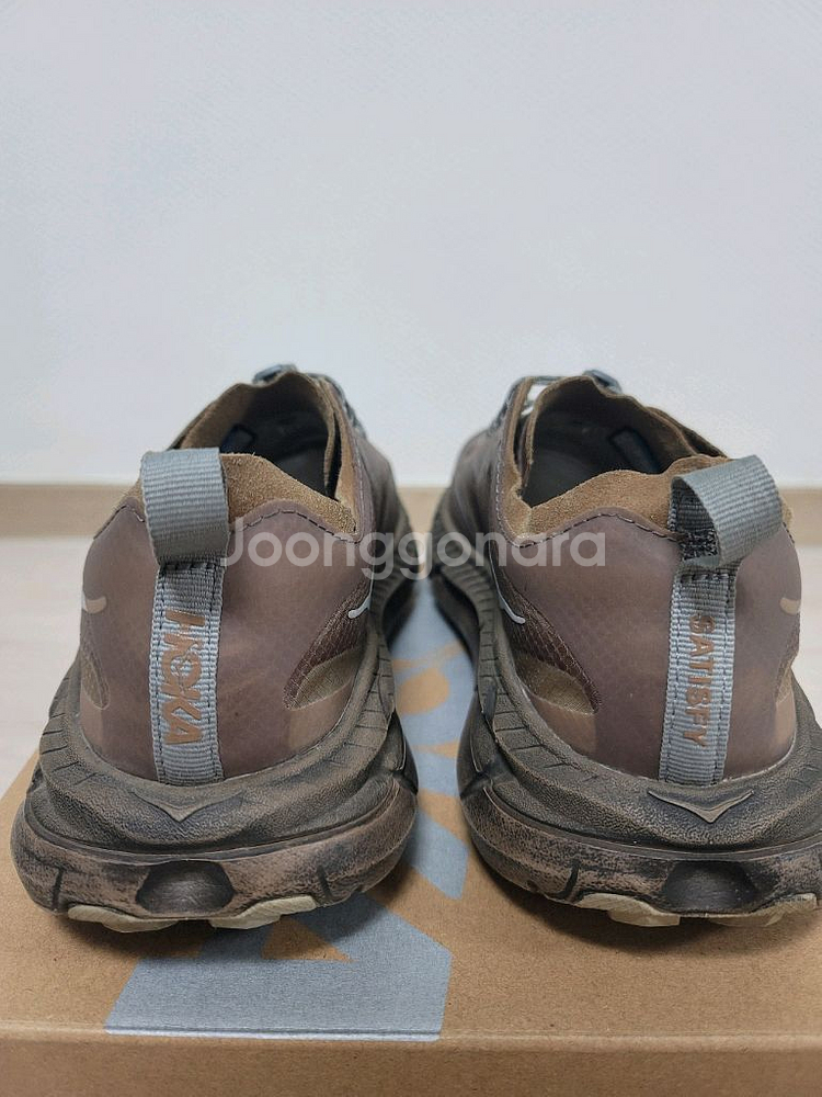 [265 한번실착]호카x새티스파이 마파테4 라이트러버--3