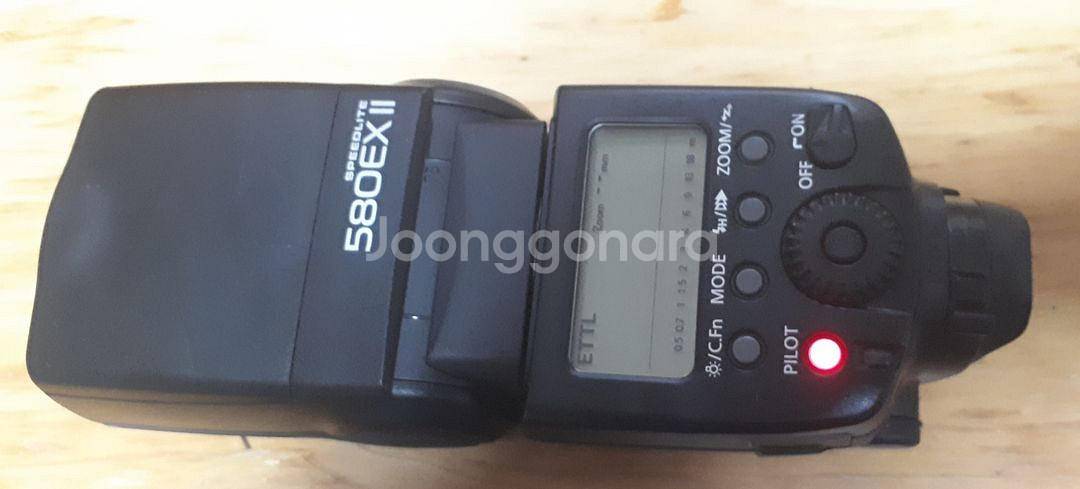 캐논 스피드라이트 580 EX-II--0