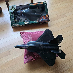 지아이조 F-22 랩터 블랙 천연 기념물 미개봉 팝니다