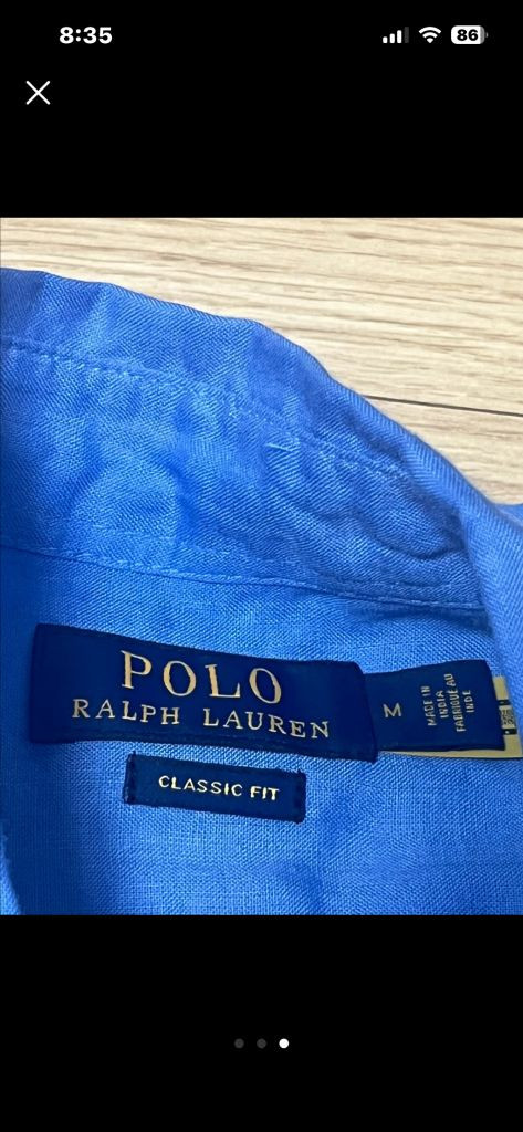 폴로 린넨 셔츠 판매합니다!--2