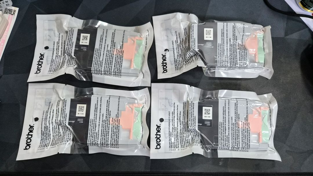 브라더 LC40 정품 잉크 4색 팝니다--2