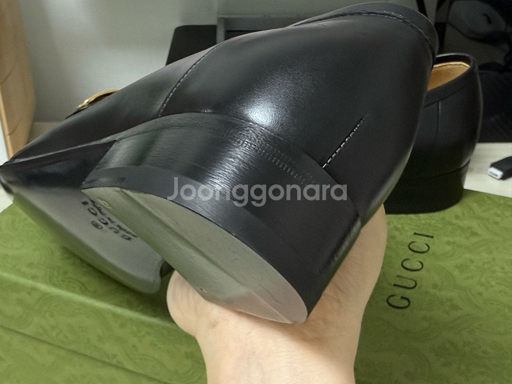 구찌 714680 미러G 테슬로퍼 280mm 미착용--4