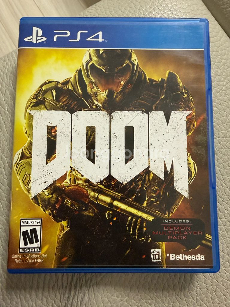 PS4 둠 DOOM--0