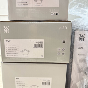 WMF NEW 사피르 냄비3종, 후라이팬 2종 판매합니