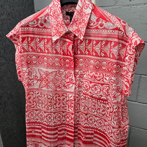 백화점판 / 루이비통 LV 모노그램 박시 셔츠