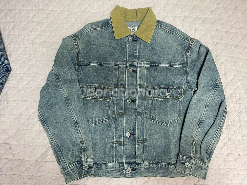 카키스 dungaree 자켓(새상품, small)--3