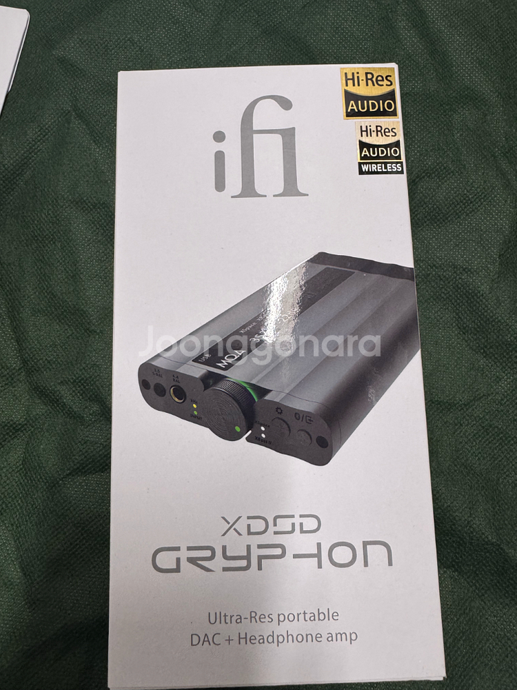 IFI 그리폰 포터블 DAC 거의 신품급 상태--0