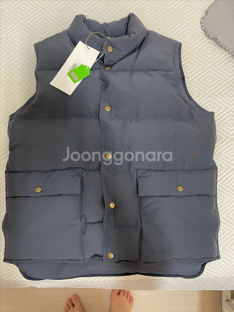 카키스 6040 trail 패딩조끼(새상품)--4
