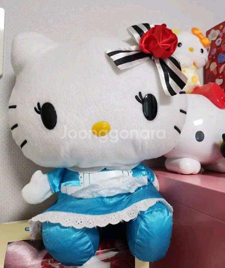 고전키티 메이드 대형 속눈썹 헬로키티 인형 키티--0