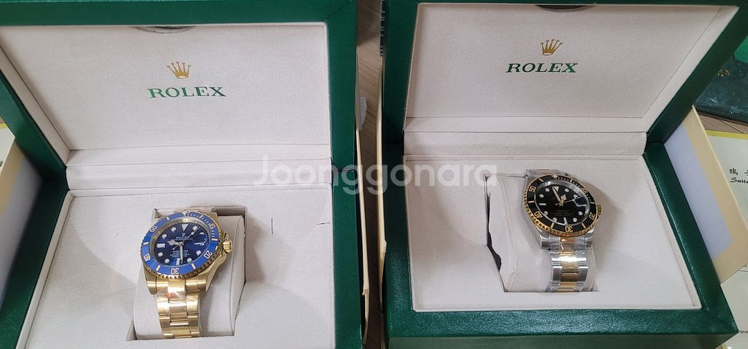 [새제품 총2개] 롤렉스 남성 고급 오토시계 40mm--2